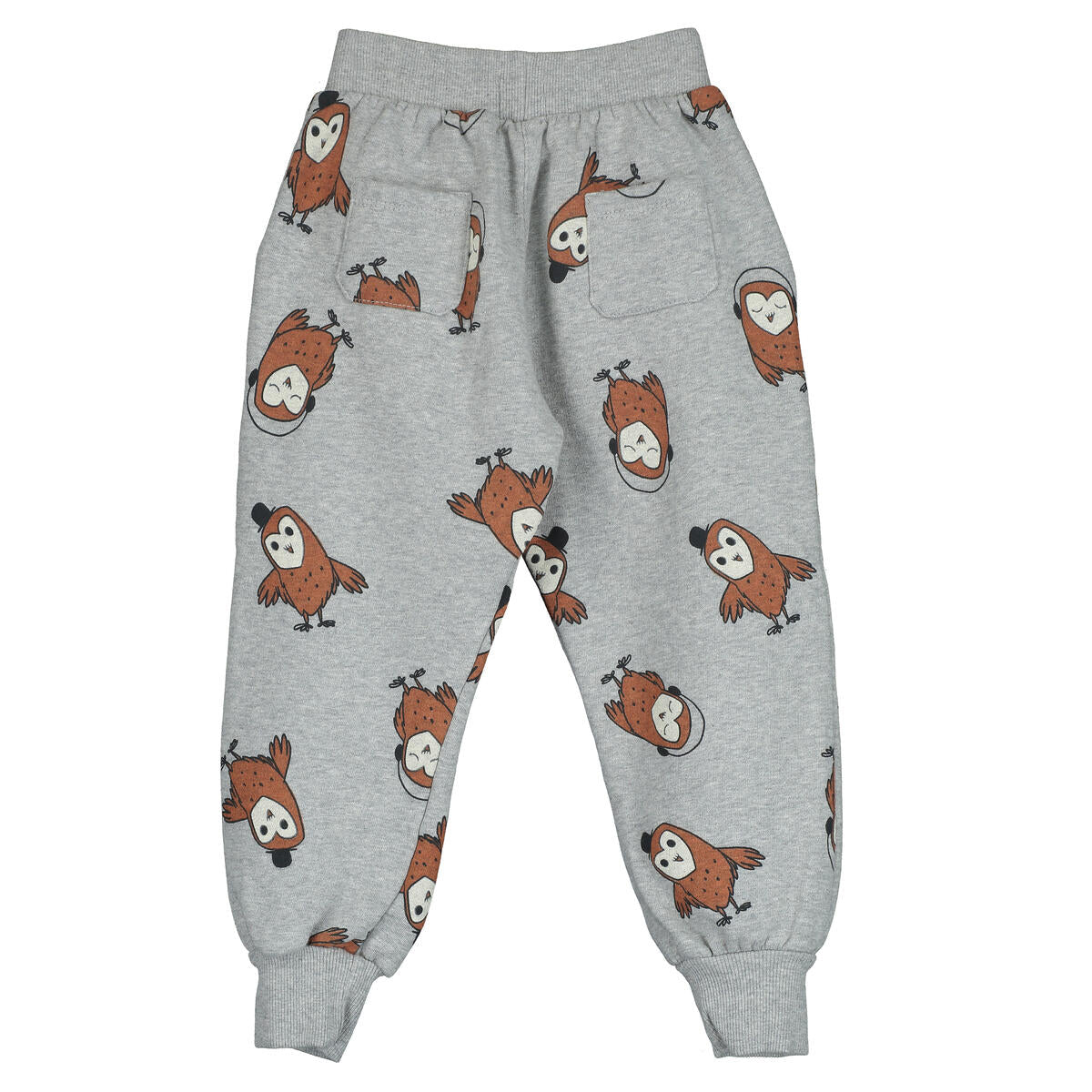 Jogger Pants Owls Grey Melange Lötiekids