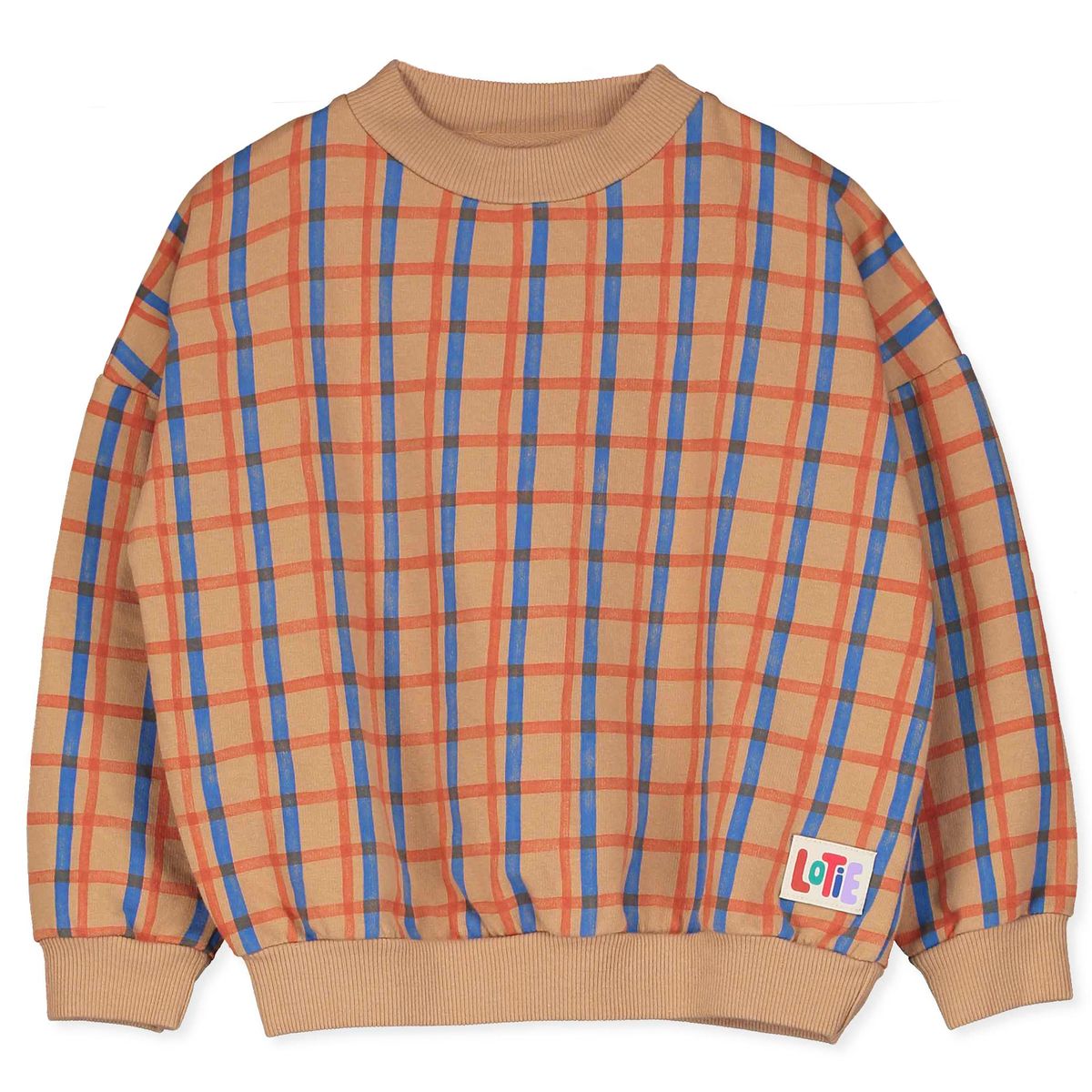 Sweatshirt Checks Toasted Lötiekids