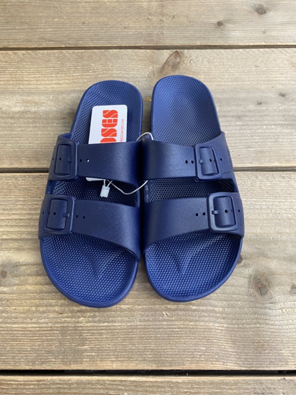 Navy Slipper (Basic) Freedom Moses