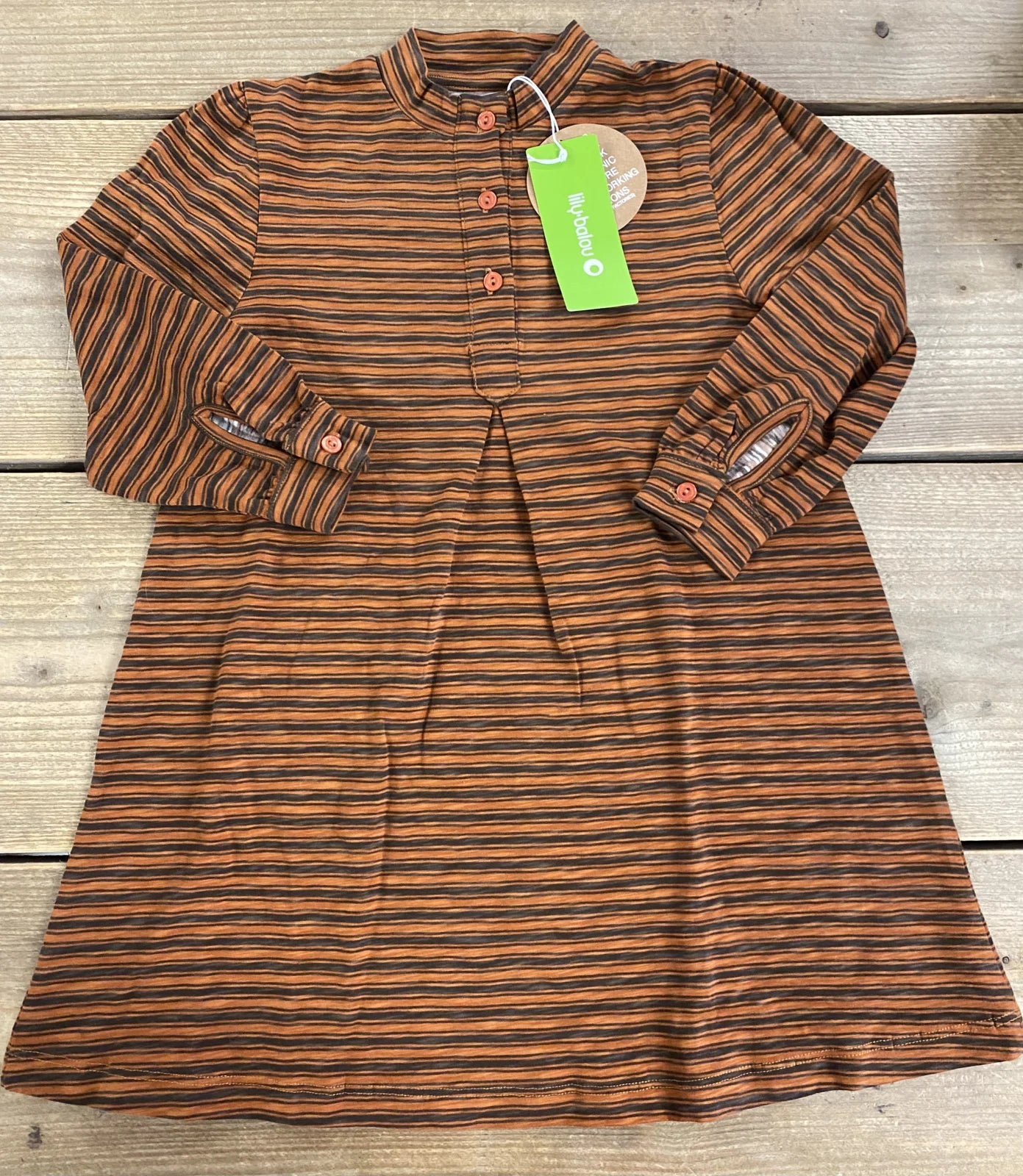 Cilou Dress Stripes Lily Balou
