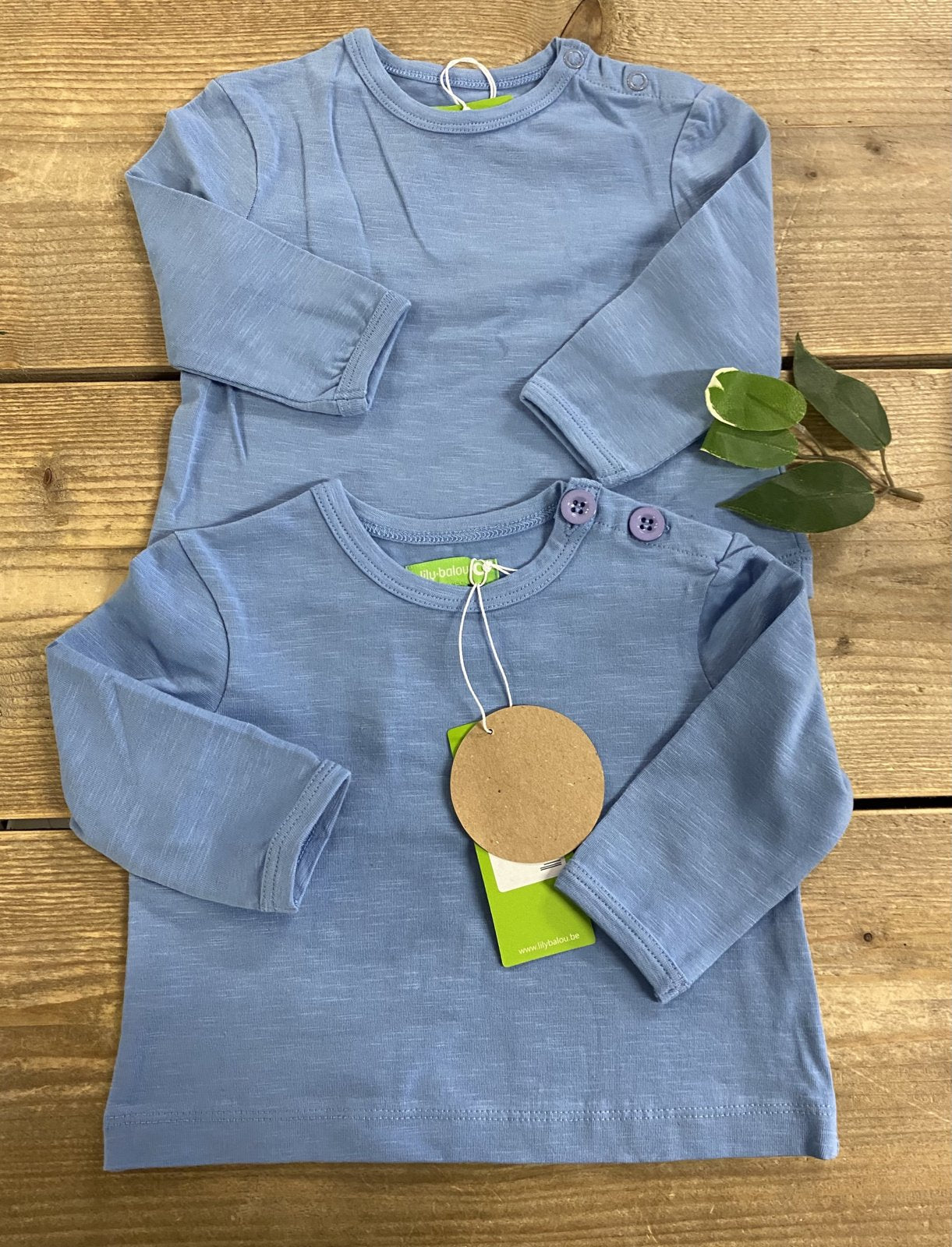 Francis Baby Shirt Ice Blue Lily Balou
