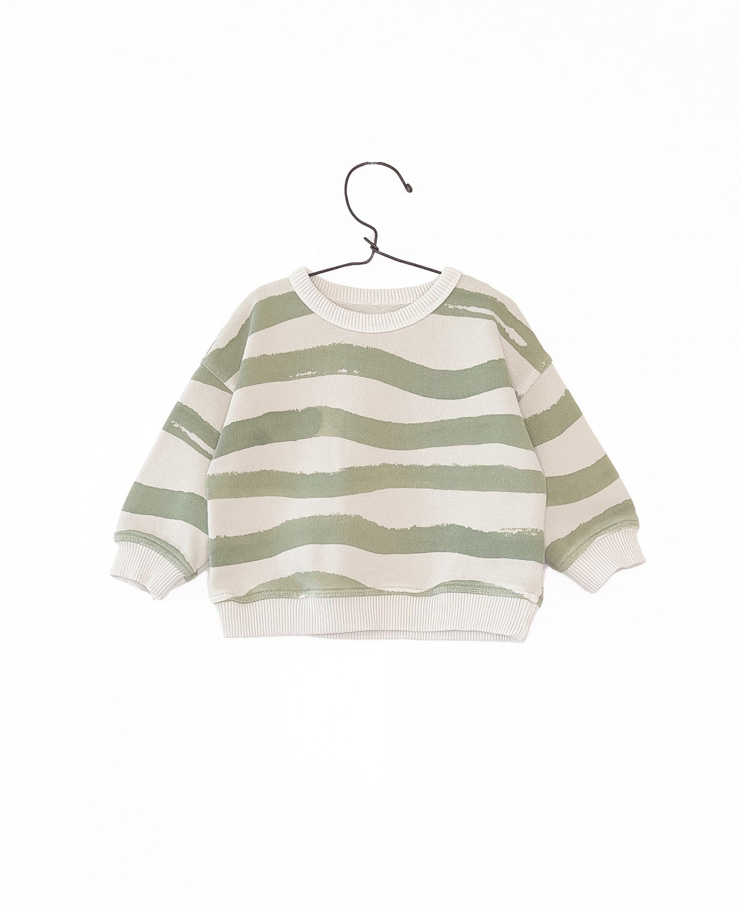 Sweater Stripes Fiber Riscas Play Up