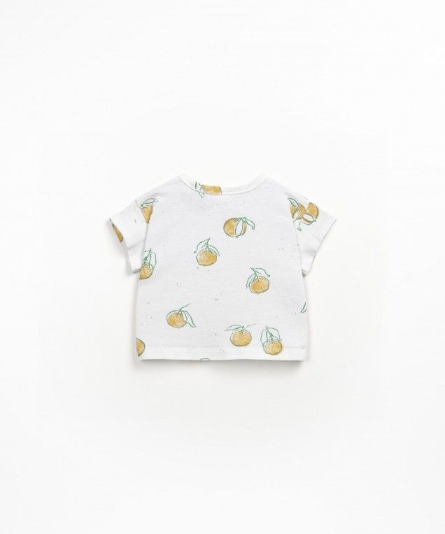 Printed T-Shirt Oranges Shapes Play Up