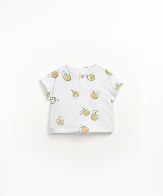 Printed T-Shirt Oranges Shapes Play Up