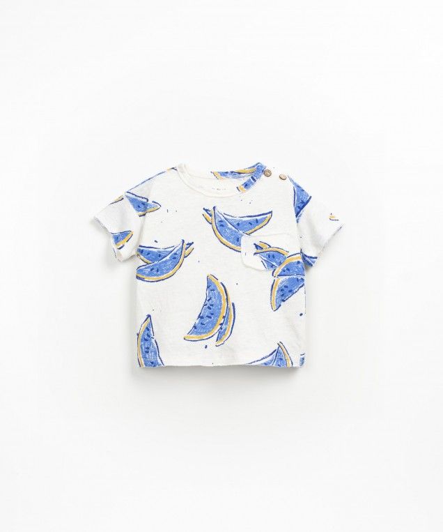 Printed T-Shirt Watermelon Shapes Play Up