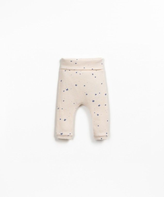 Rib Leggings Blueberry Play Up