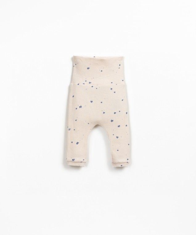 Rib Leggings Blueberry Play Up