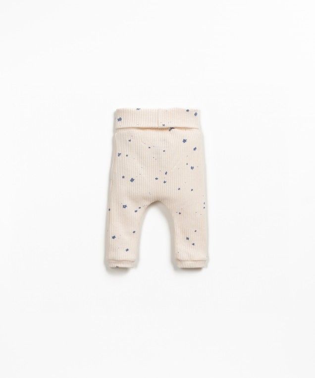 Rib Leggings Blueberry Play Up