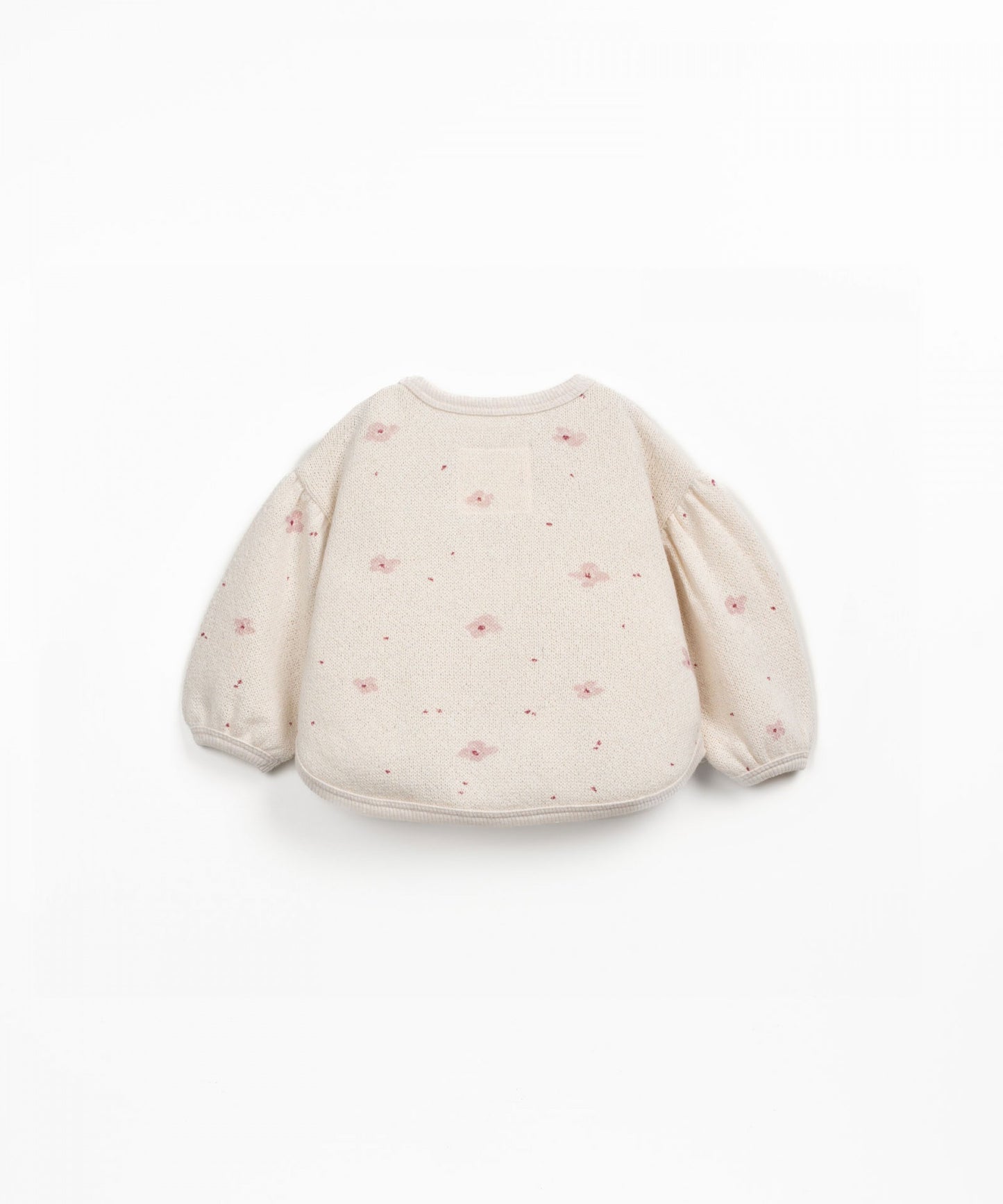 Sweater with rounded cut Floral print Pencil Play Up