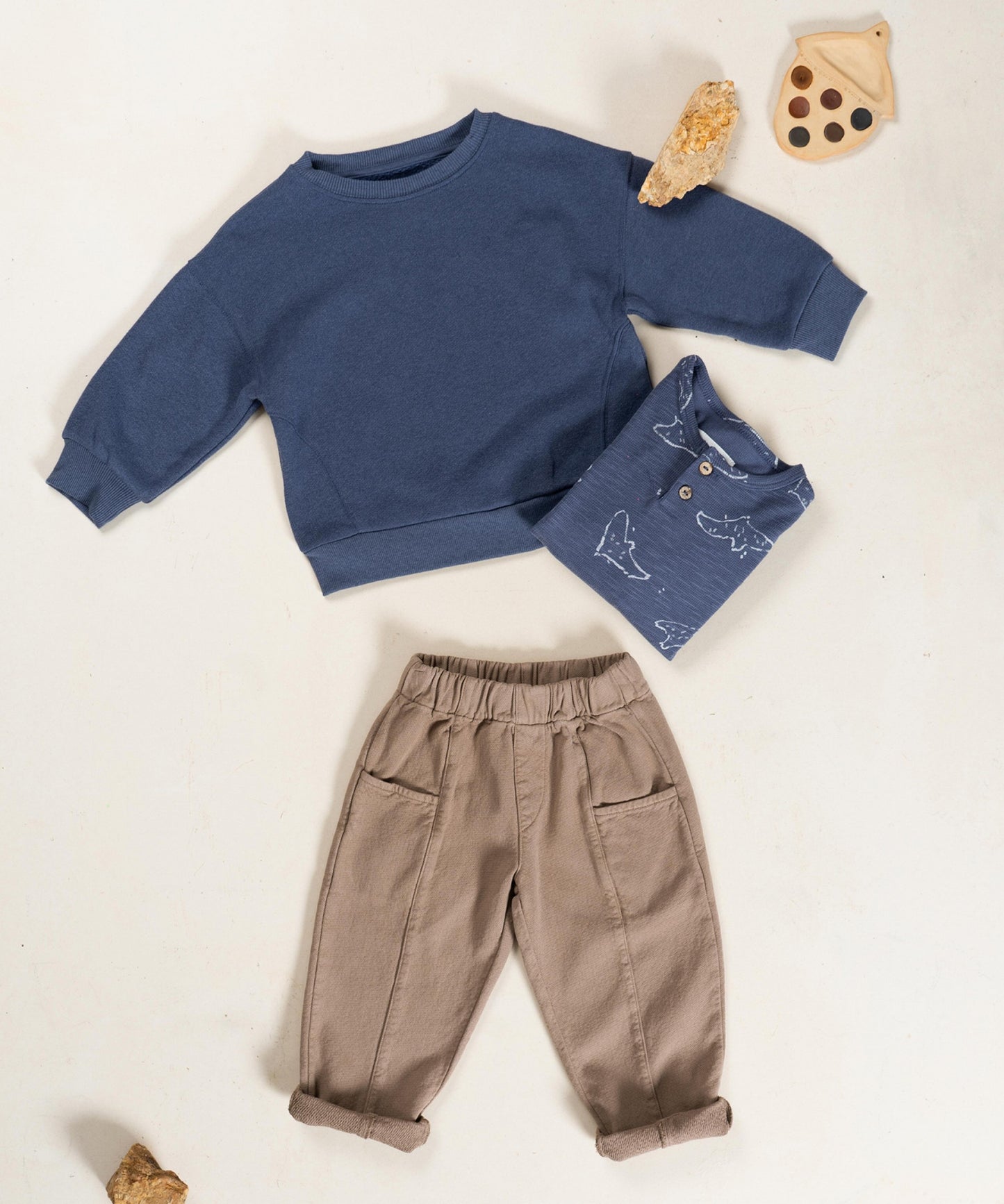Fleece Sweater Mirtilo Play Up
