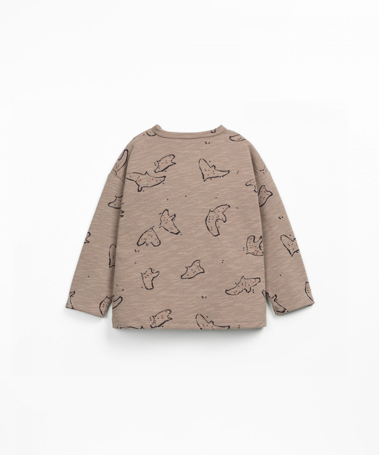 Rib Longsleeve Shirt Birds Ancestral Play Up