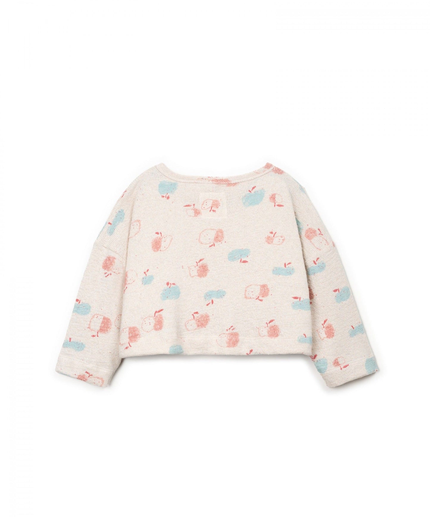 Printed Jersey Sweater Apples Play Up