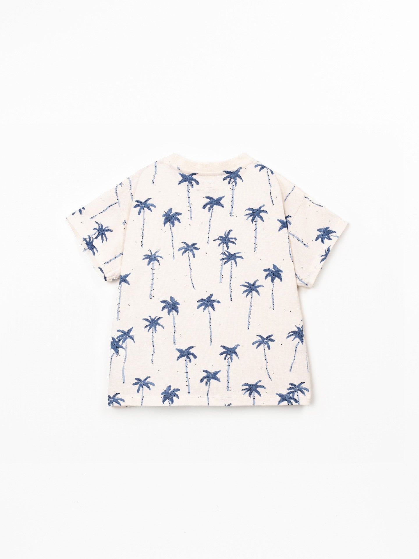 T-Shirt with Palm Tree print Bio Resin Play Up