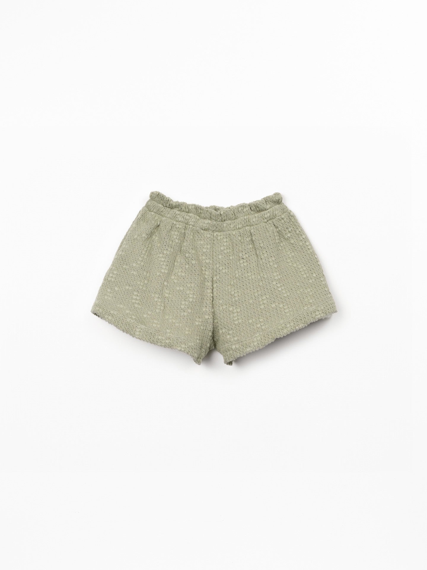 Knit Shorts Texture Play Up