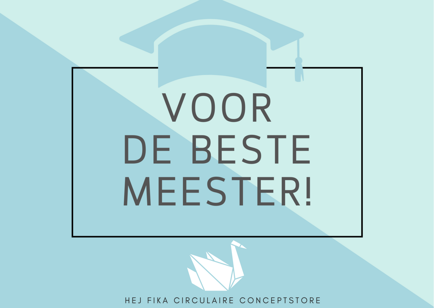 Online Cadeaubon - Meester!