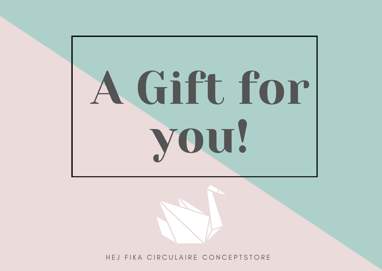 Online Cadeaubon - Gift For You! Natural
