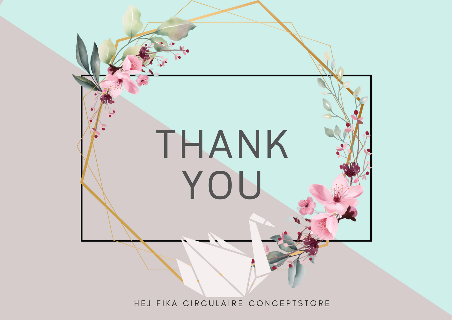 Online Cadeaubon - Thank You!