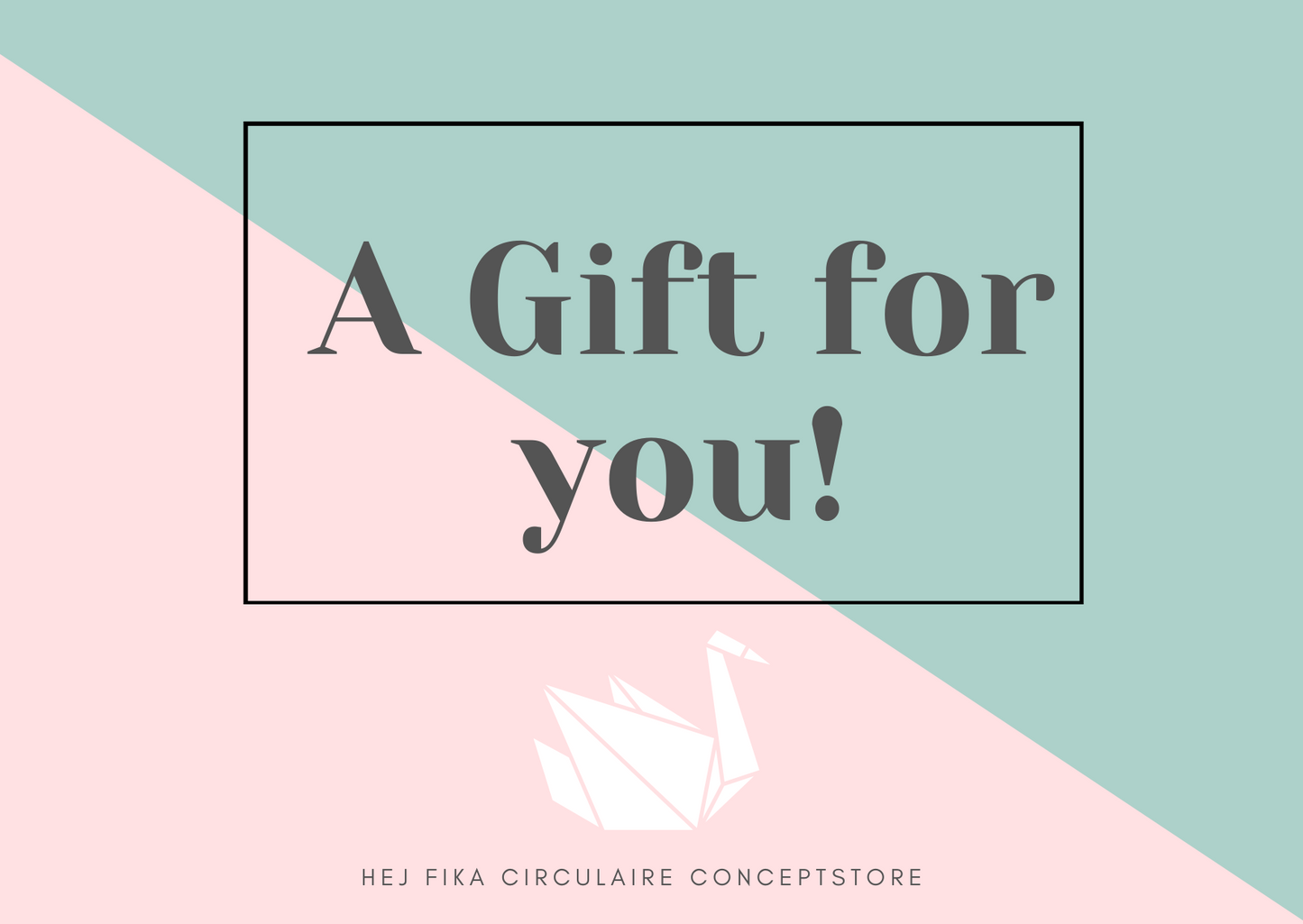 Online Cadeaubon - Gift For You! Rose