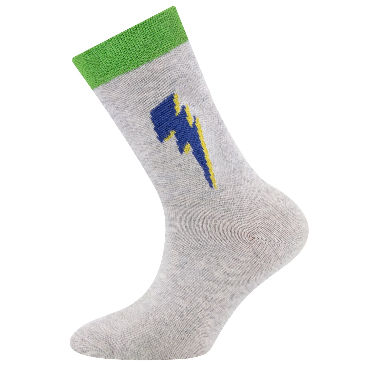 Socken 2-Pack Flashes Gras/Hellsilber Melange Ewers