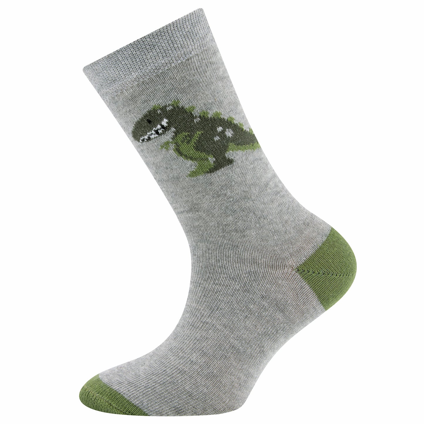 Socken 3-Pack Dino Grau Melange Ewers