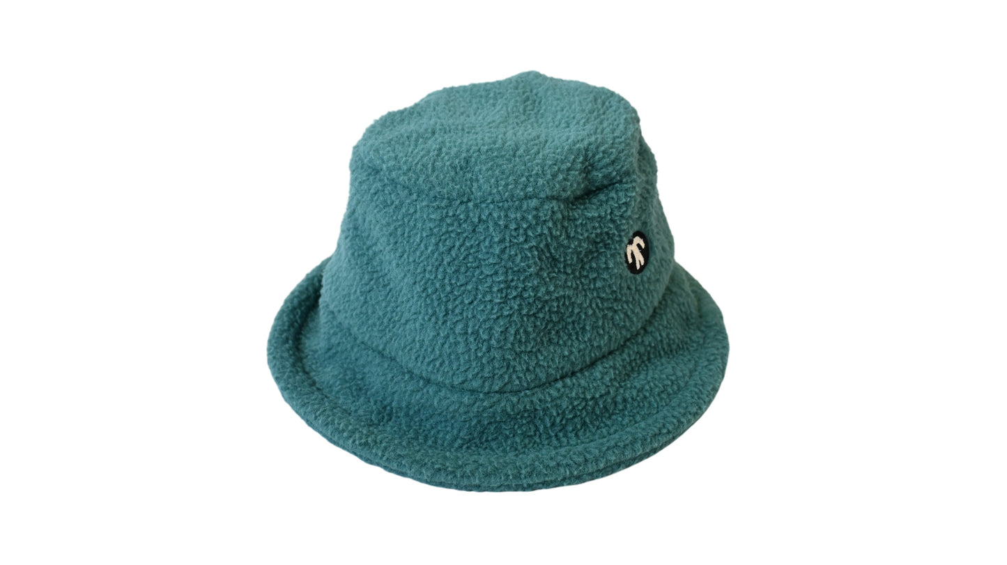 Sherpa Fleece Hat Breeze/Dark Green Ducksday