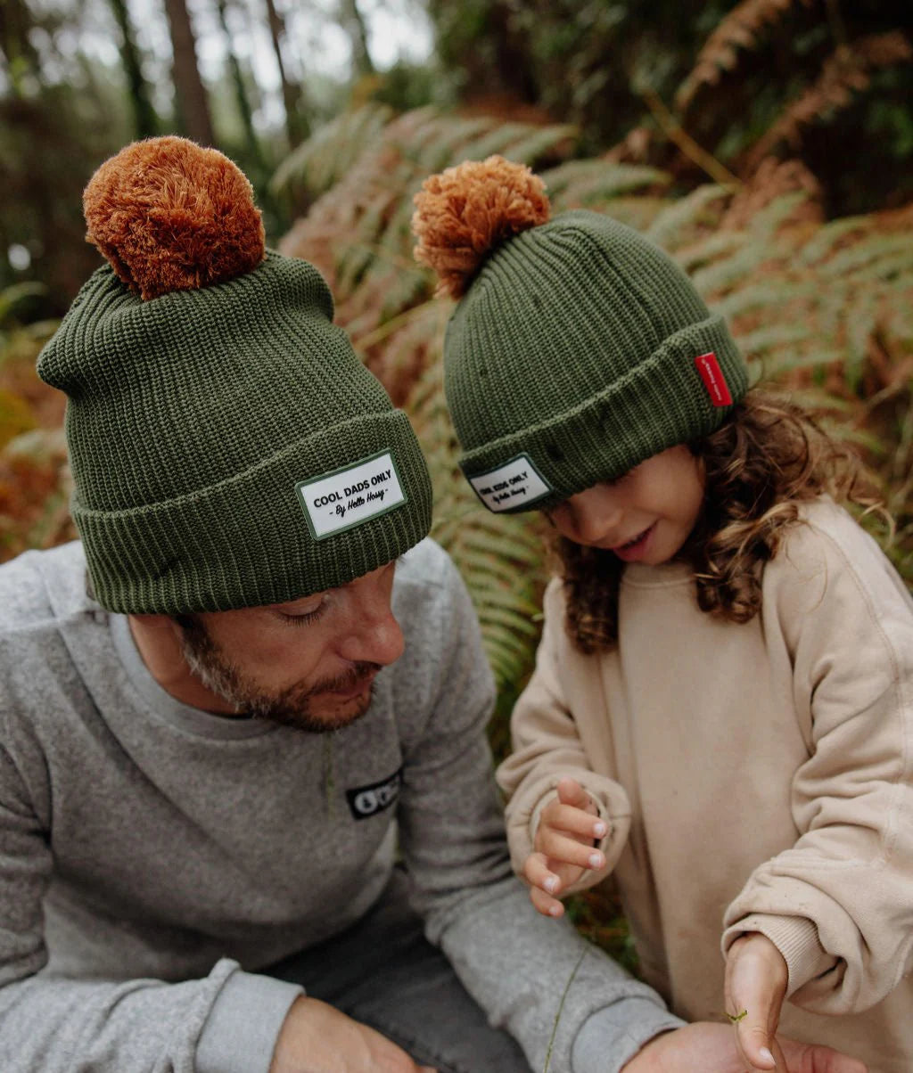Beanie Color Block Forest Hello Hossy