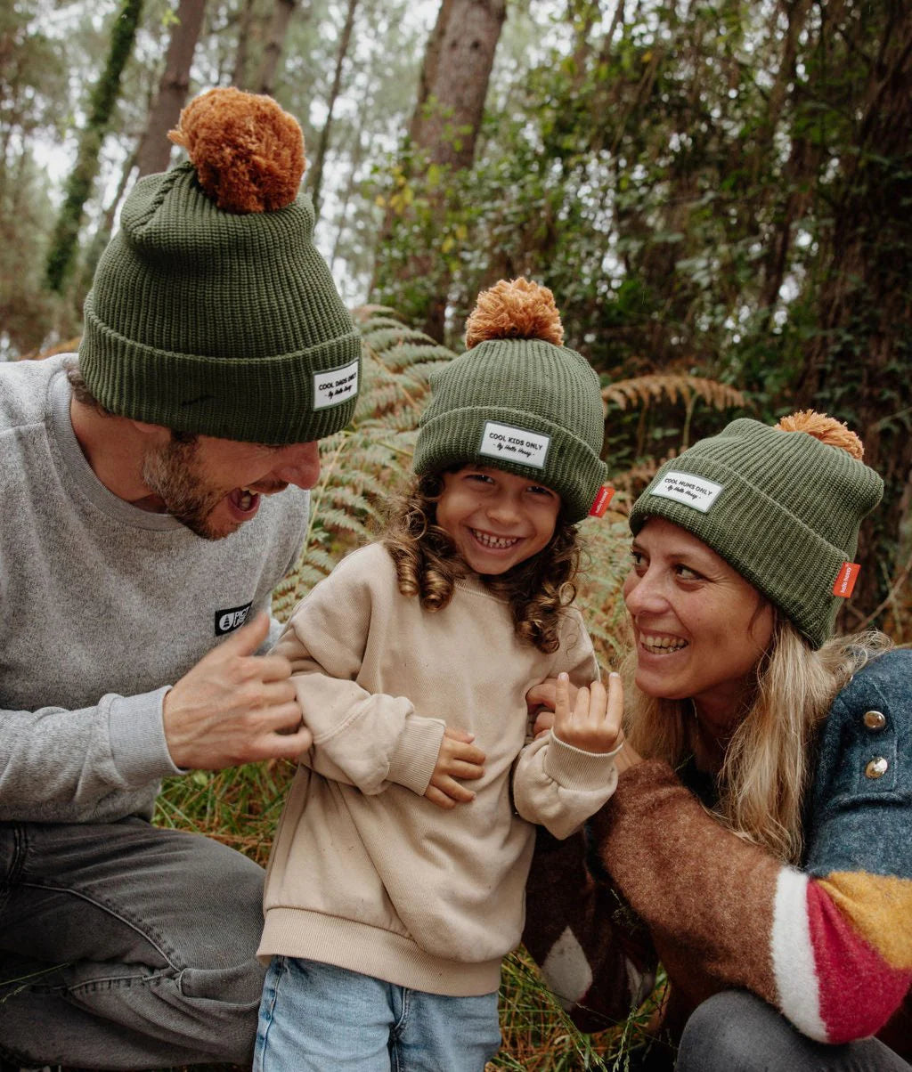Beanie Color Block Forest Hello Hossy
