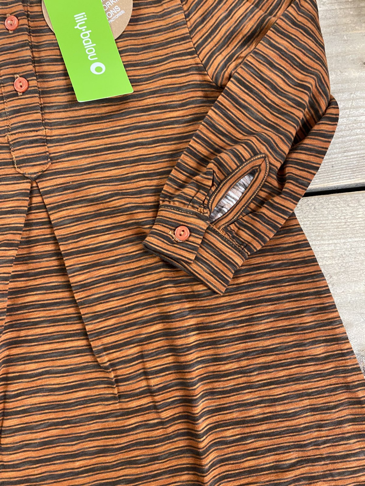 Cilou Dress Stripes Lily Balou