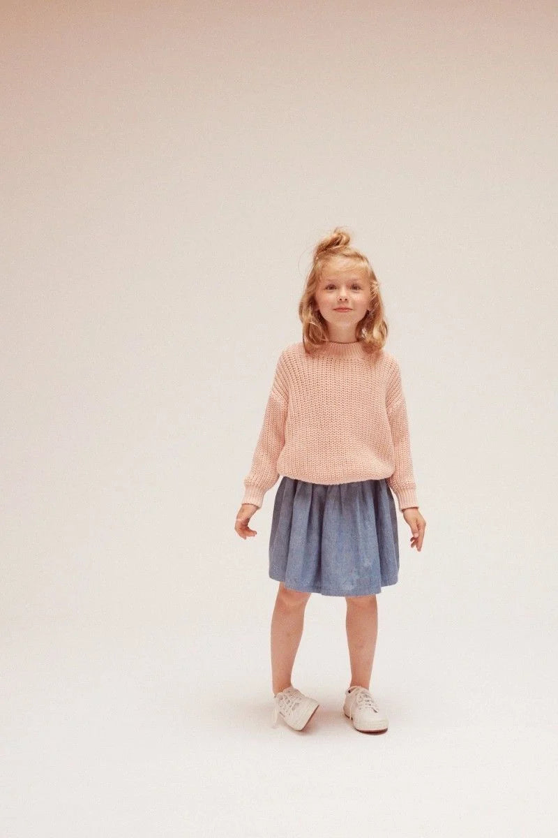 Adele Skirt Jeans Blue Lily Balou