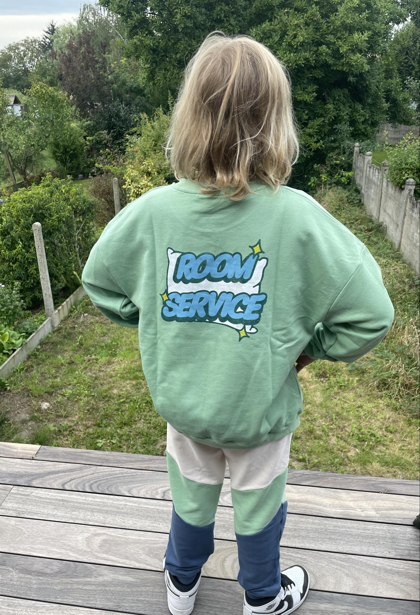 Sweater Room Service Fair Green Cos I Said So