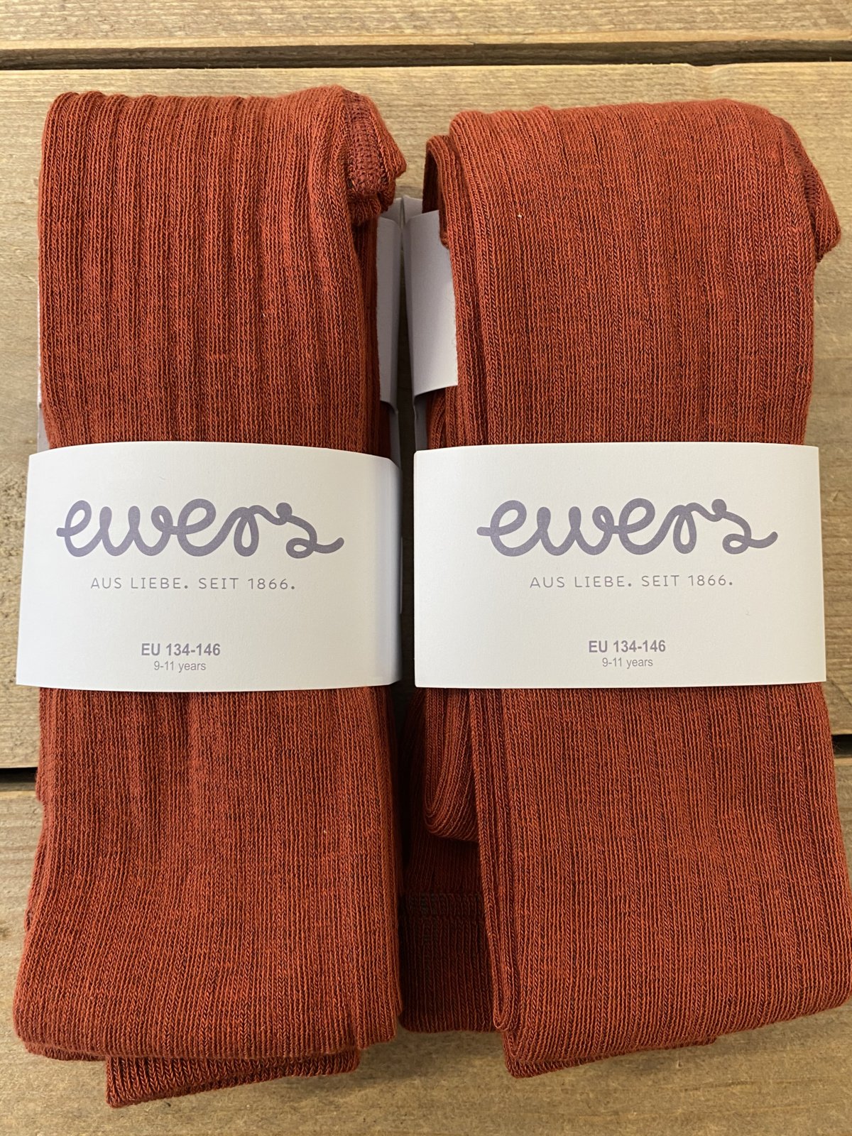 Kousenbroek met Ribmotief Kupfer Ewers