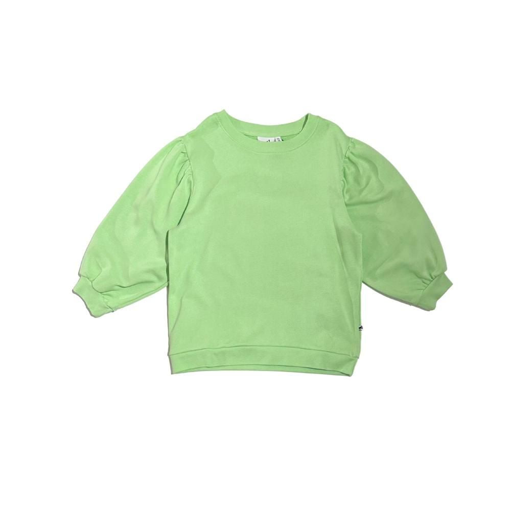 Puff Sleeve Sweater Summer camp Paradise Green Cos I Said So