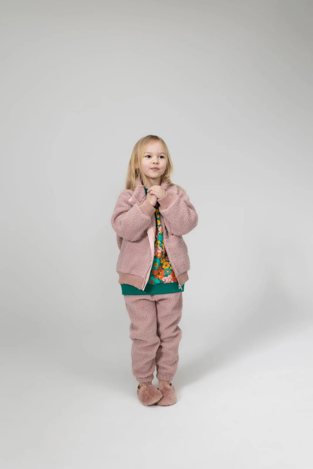 Trouser Fur Mauve Mingo