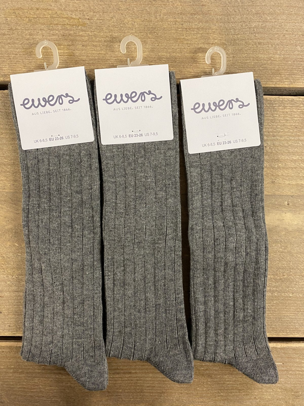 Kniekousen Grau Melange Ewers