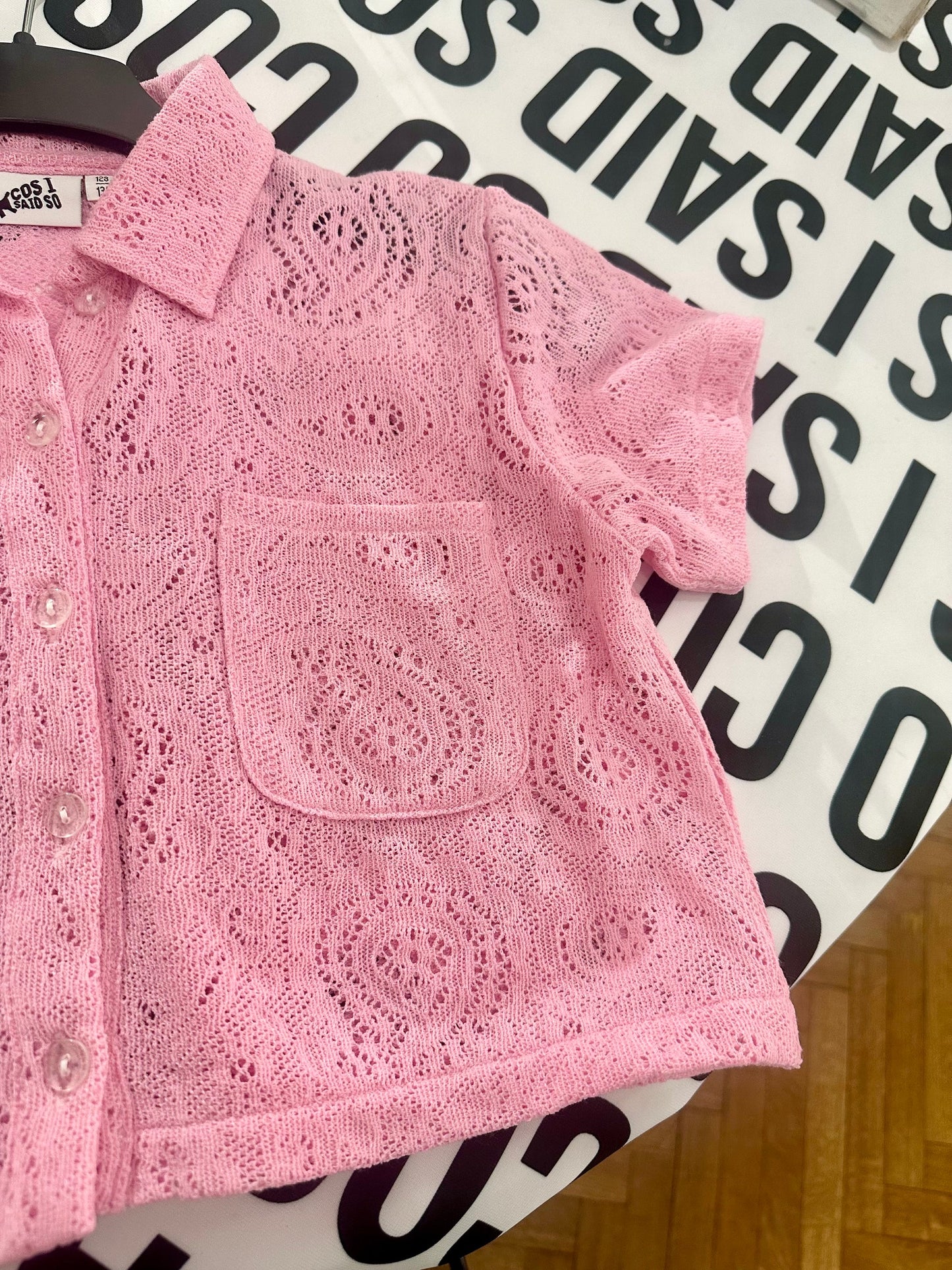 Lace Crochet Top Cos I Said So