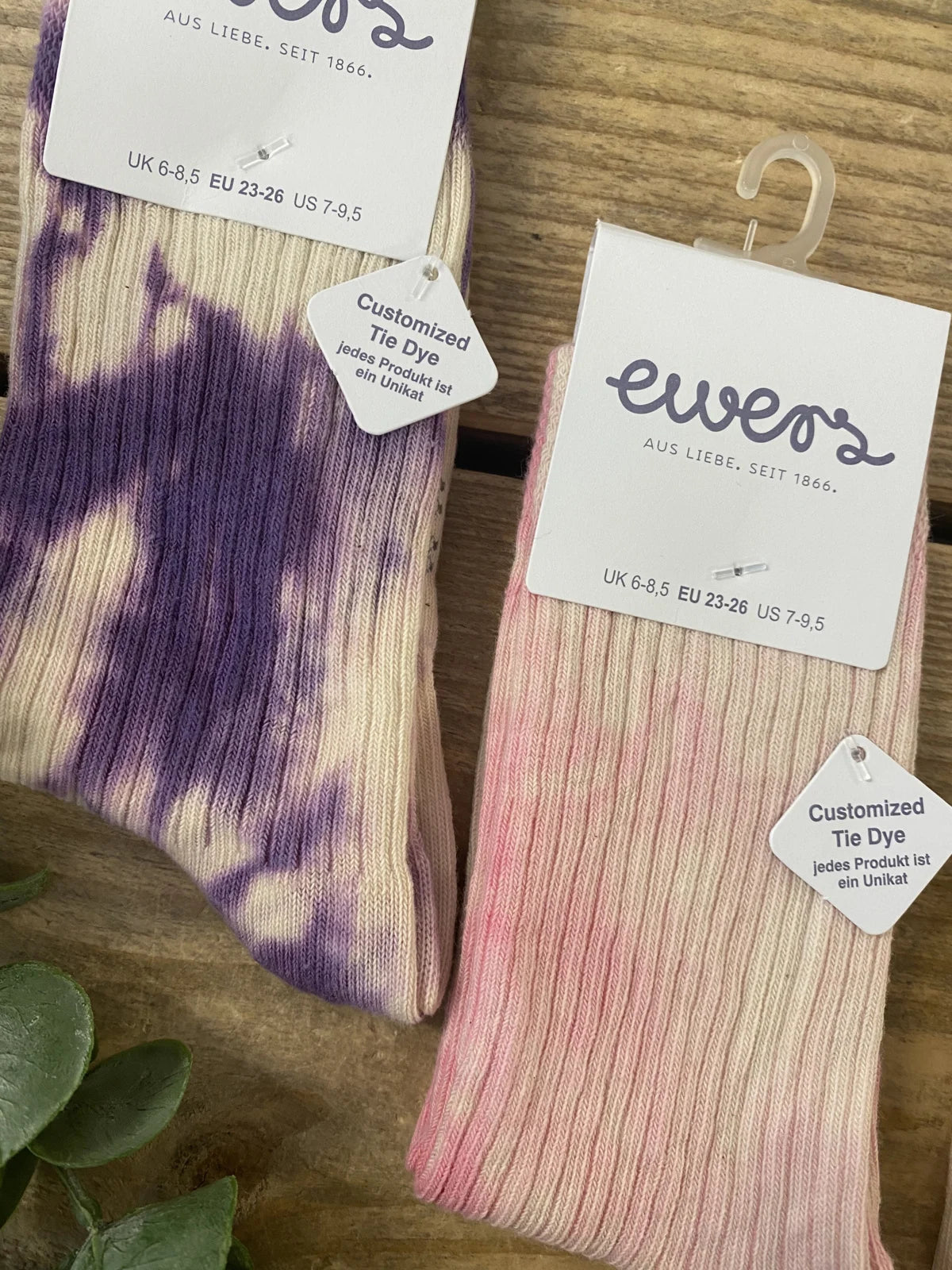 Socken Batik Pink Ewers