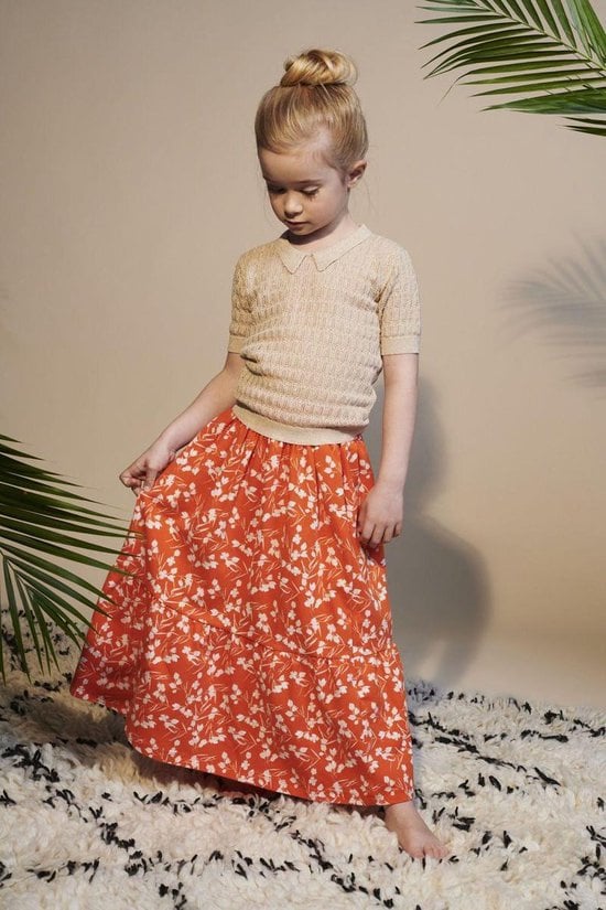 Aya Top Cream+Lurex Lily Balou