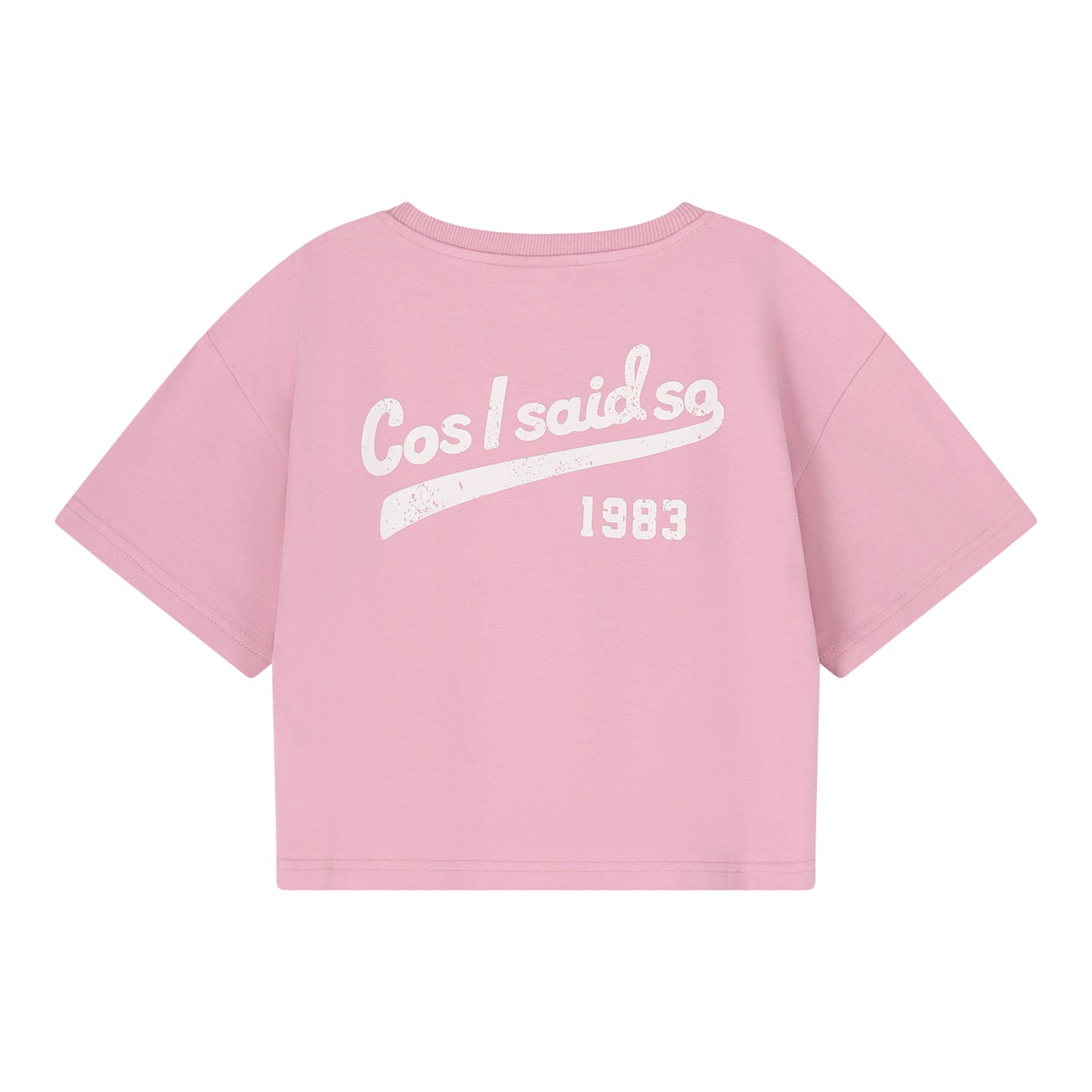 Crop T-Shirt CISS 1983 Polignac Cos I Said So