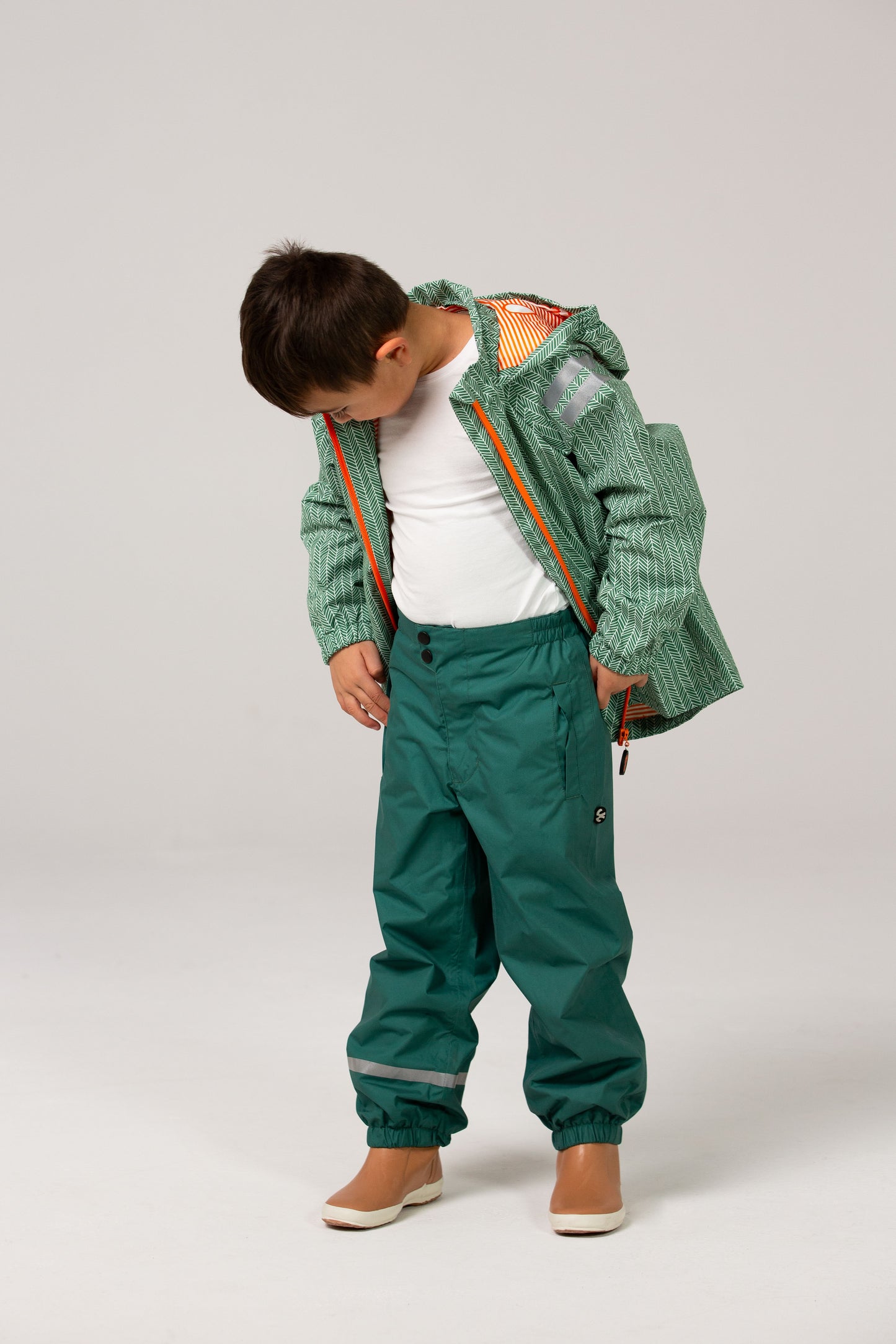 Rainpants Dark Green Ducksday
