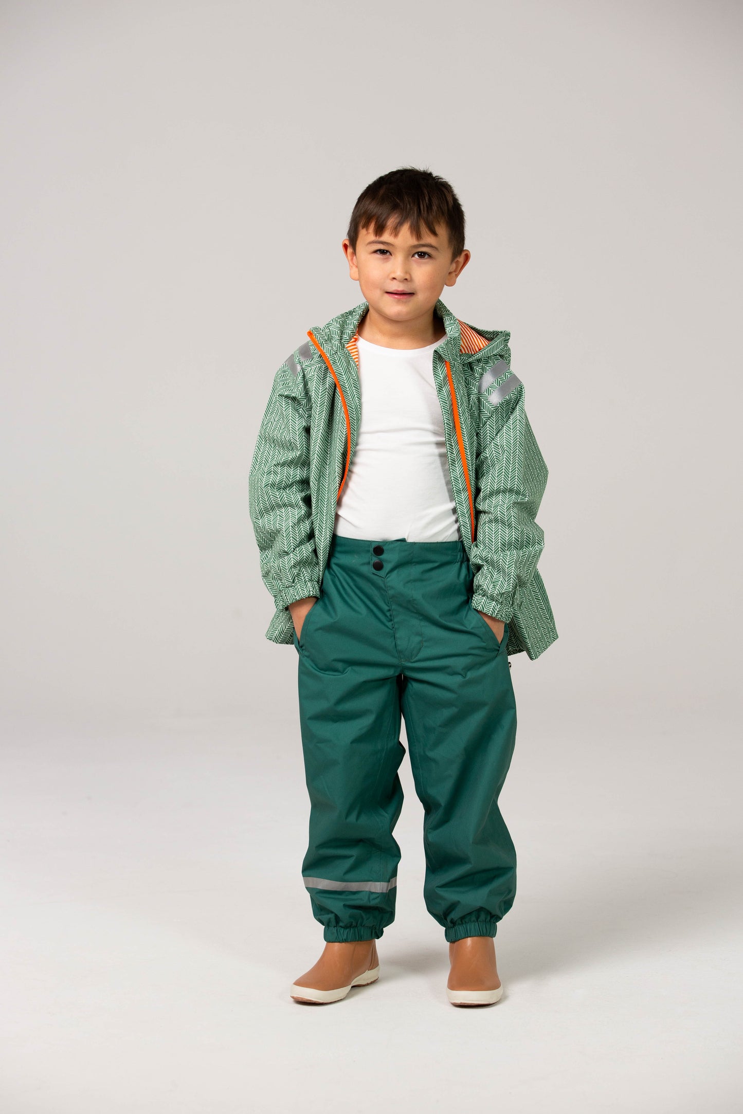 Rainpants Dark Green Ducksday
