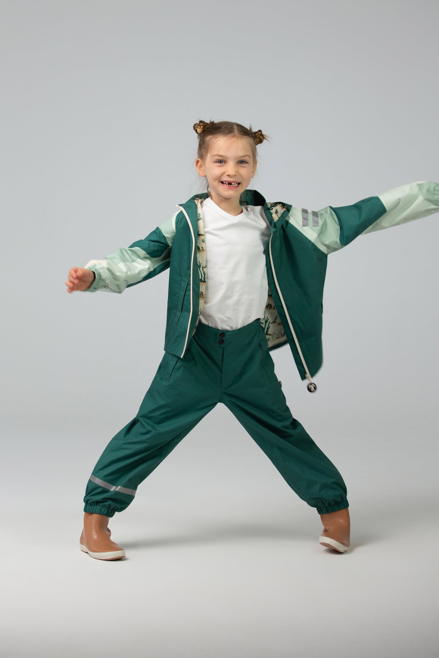 Rainpants Dark Green Ducksday