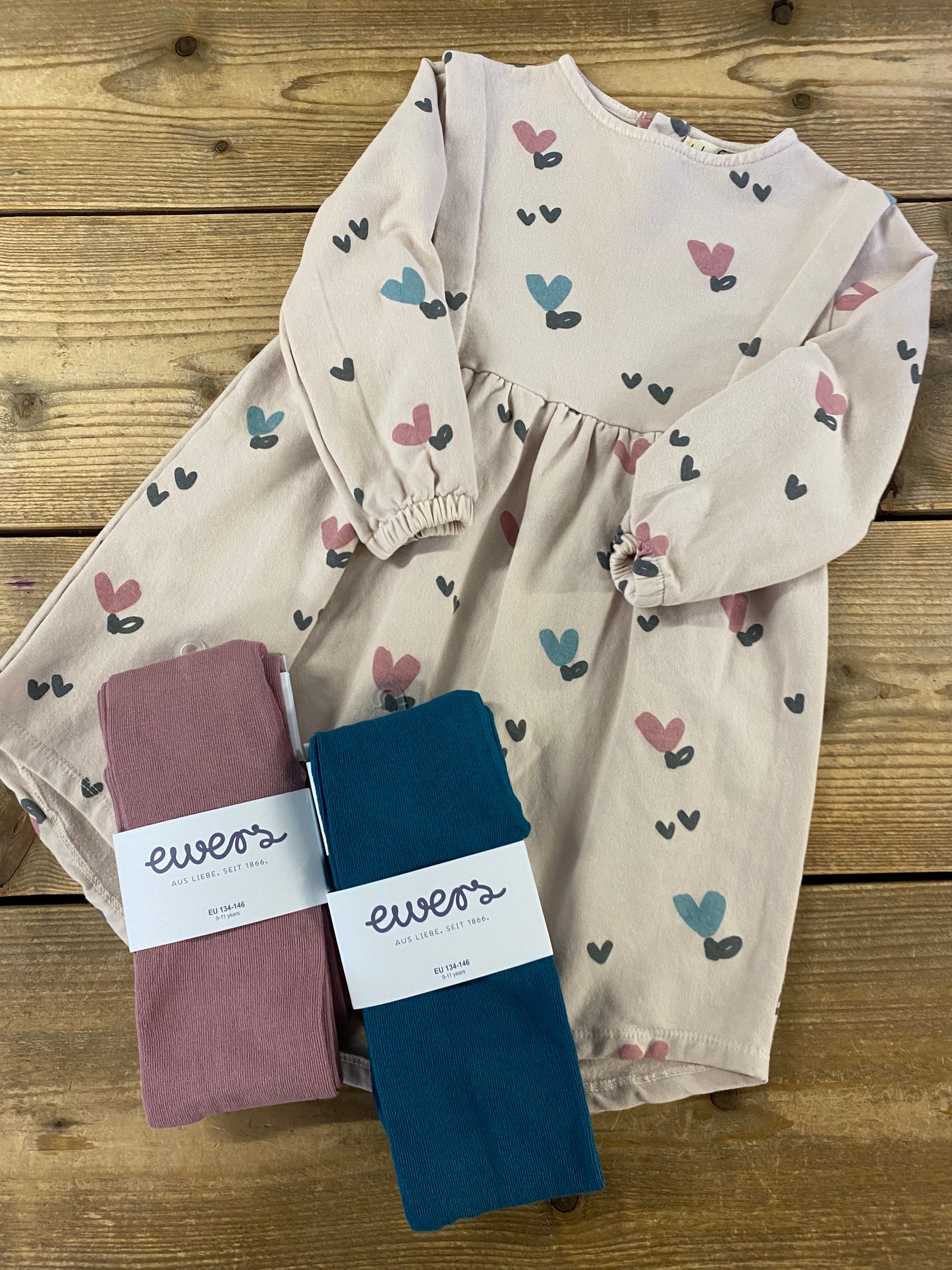 Kousenbroek Dusty Mauve Ewers