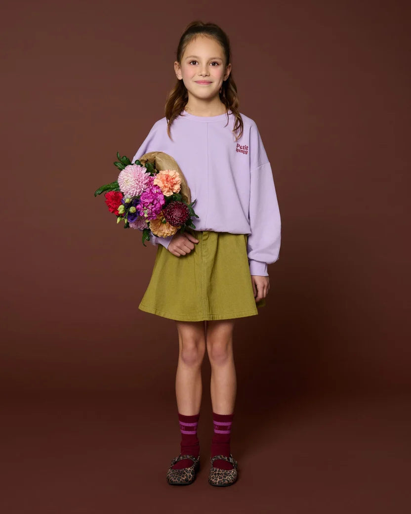 Luca Sweater Purple Rose Petit Blush