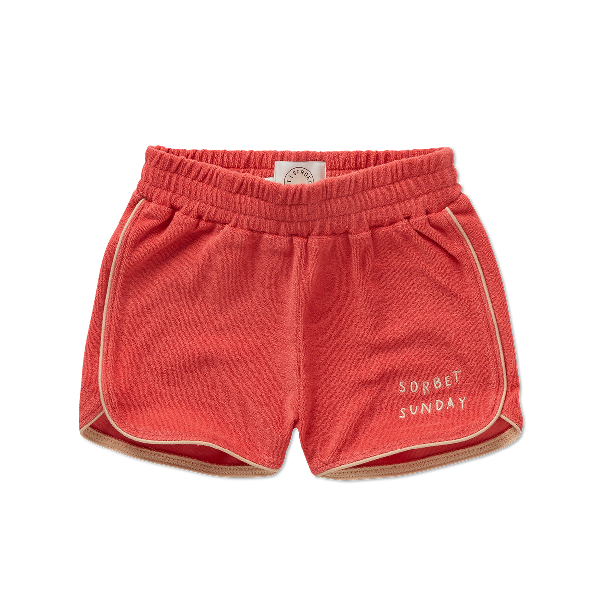 Terry Sport Shorts Rose Petal Sproet & Sprout