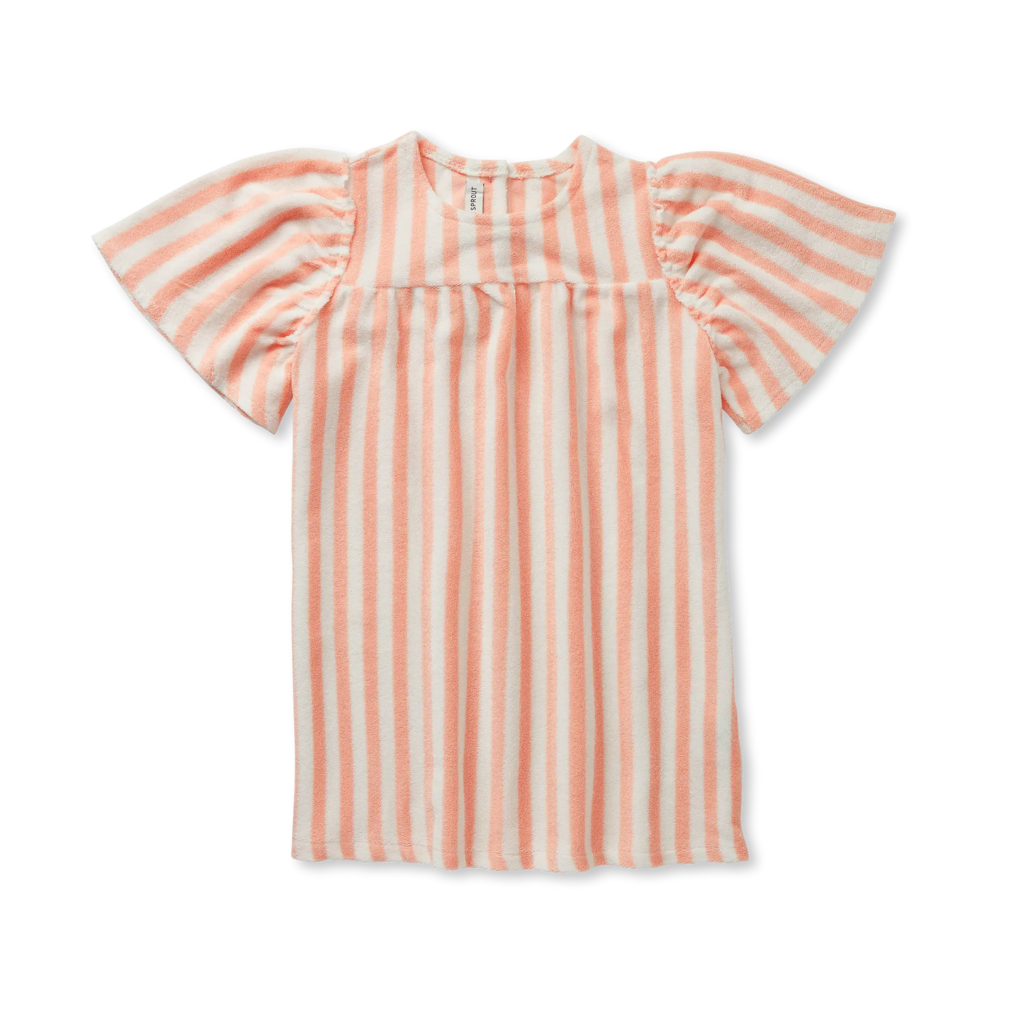 Poppy Dress Stripes Blush Pink Sproet & Sprout