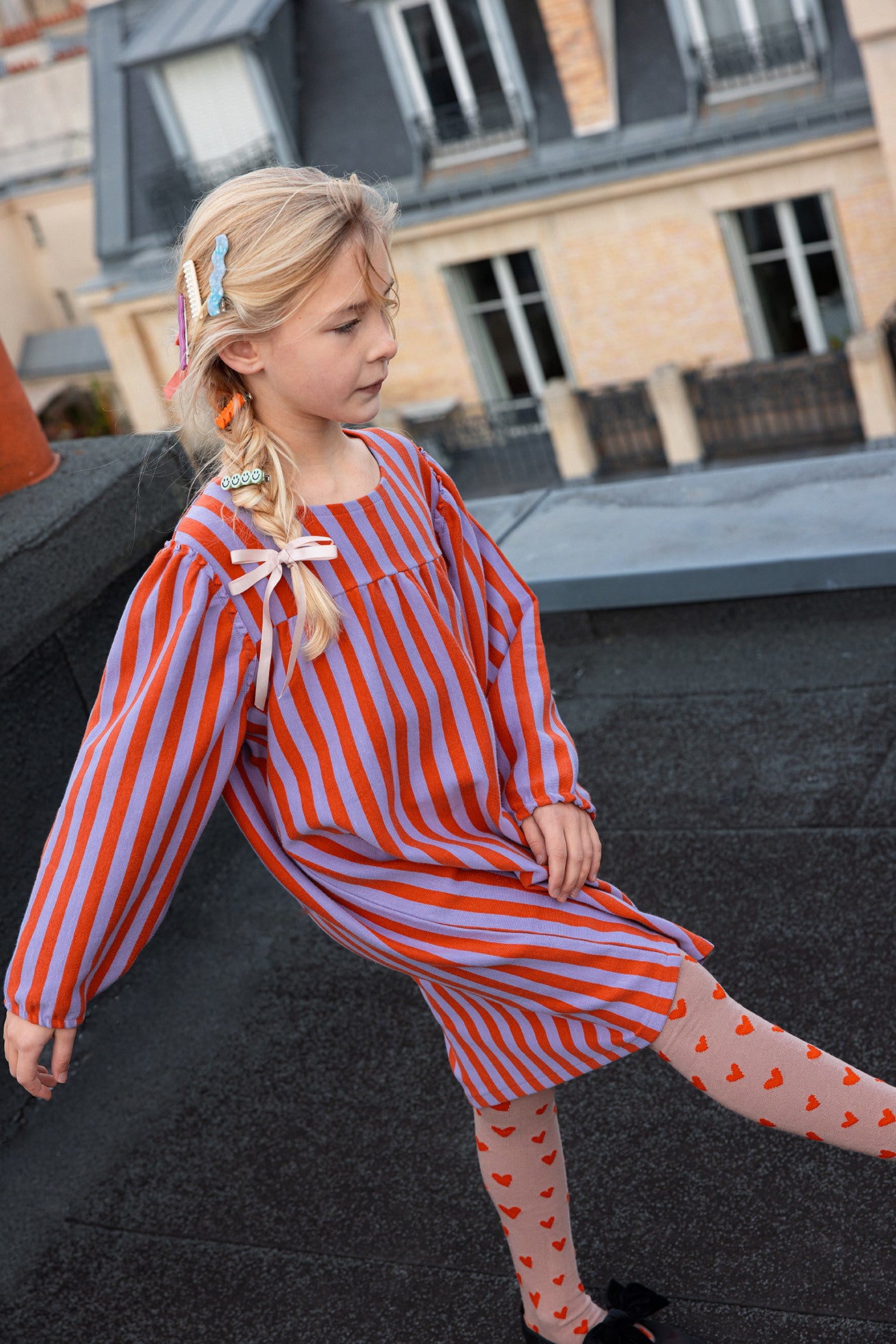 Dress Stripes Lavender Sproet & Sprout