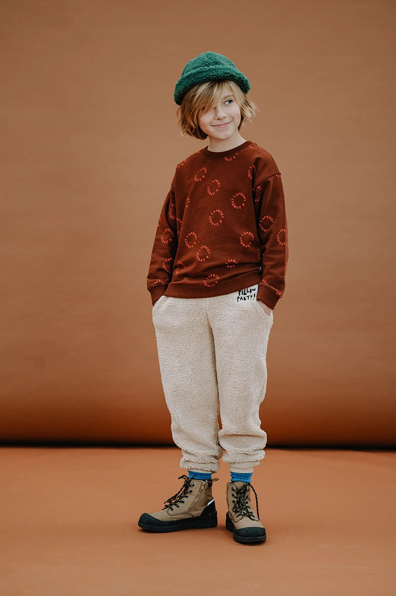 Teddy Sweatpants Ivory Sproet&Sprout