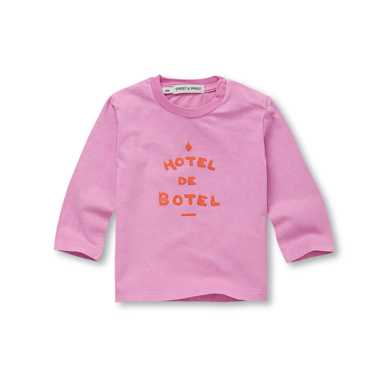 T-Shirt Hotel de Botel Purple Pink Sproet&Sprout