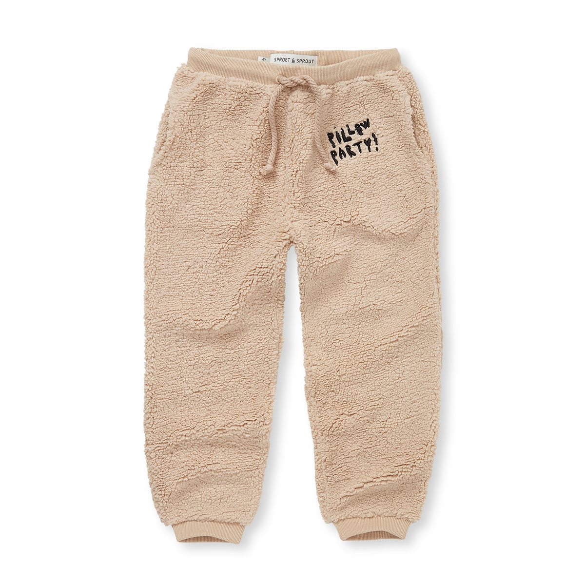 Teddy Sweatpants Ivory Sproet&Sprout