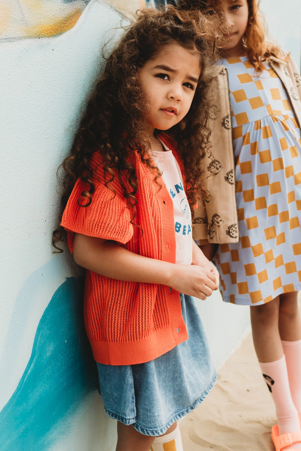 Knitted Cardigan Coral Sproet & Sprout
